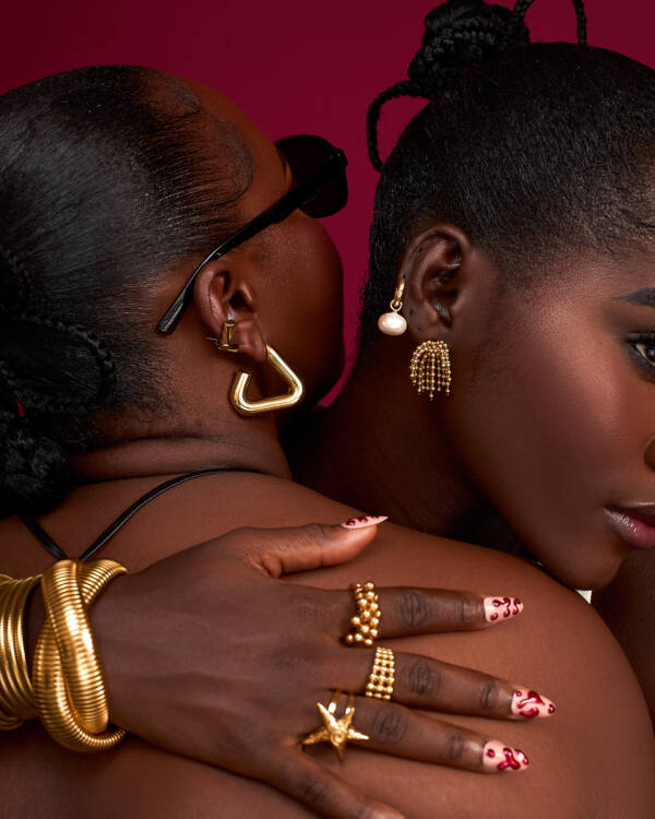 Pearl hoops - Image 2