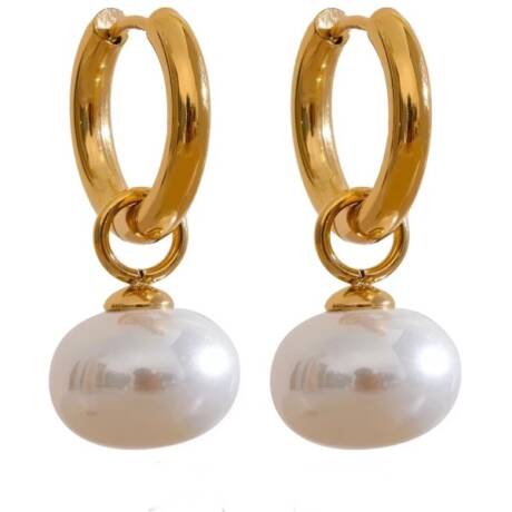 Pearl hoops