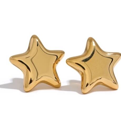 Small star earrings