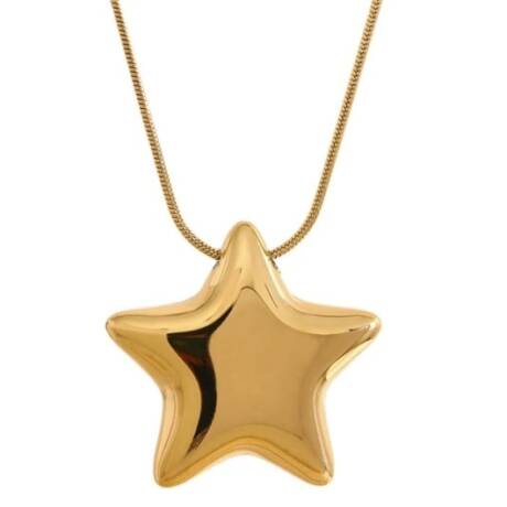 Small star necklace