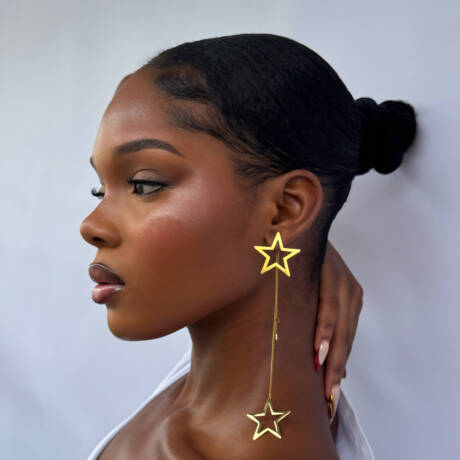 Star Drop Earrings
