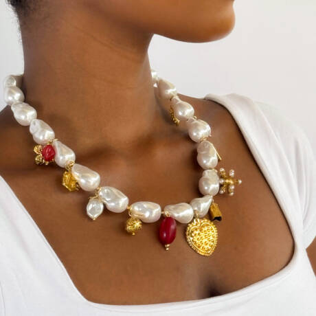 Jumbo Pearl Necklace